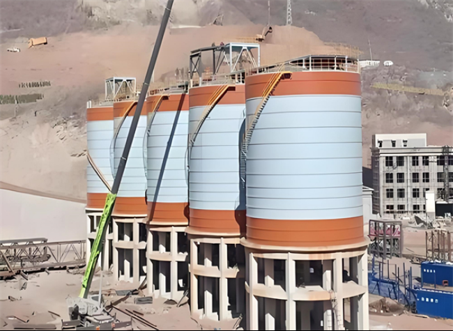 米林高架钢板仓