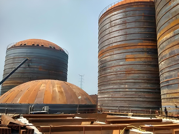 米林焦粉钢板仓